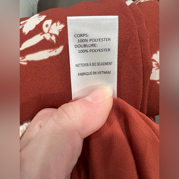 Astr Sleeveless Ruffle Maxi Dress Spice Floral - Picture 5 of 6